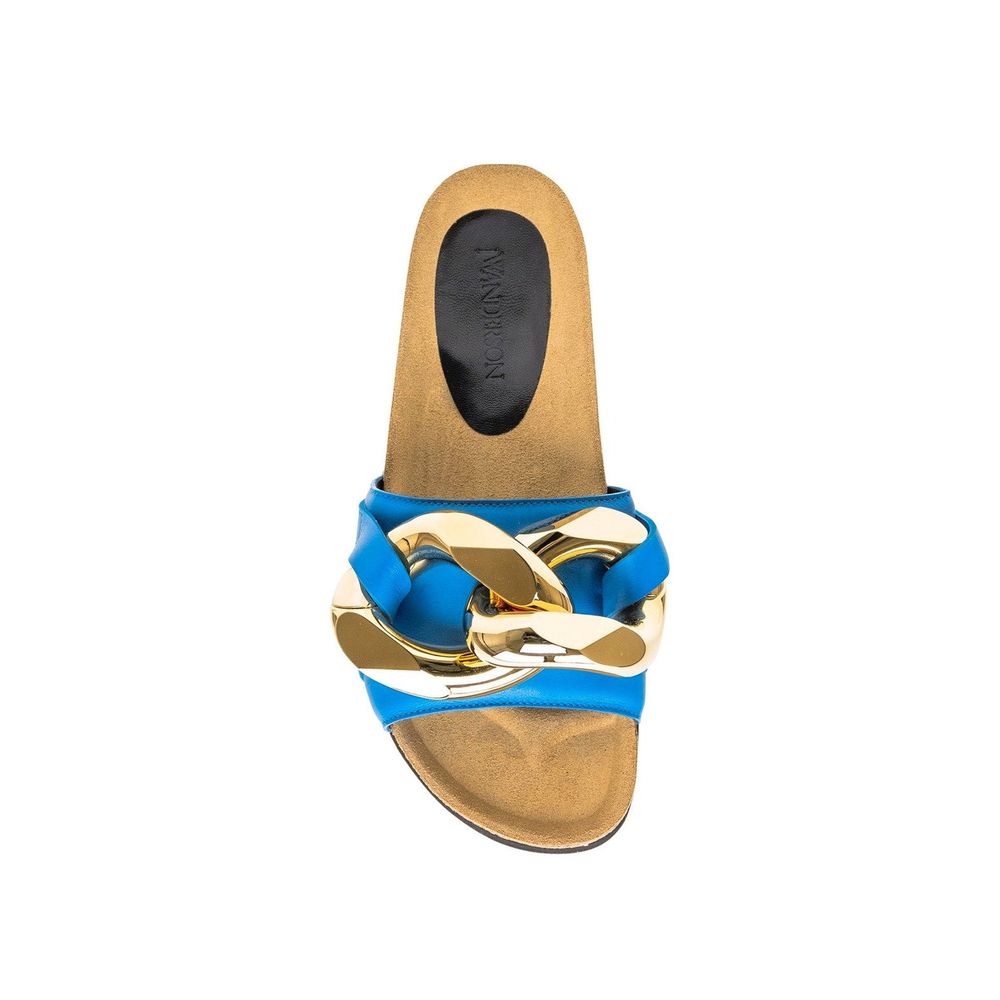 Jw Anderson Leather Flat Sandals by Jw Anderson