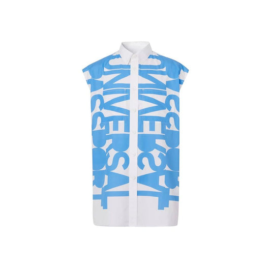 Chemise imprimée en coton Burberry