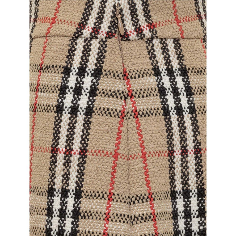 Mini-jupe Burberry à motifs vintage
