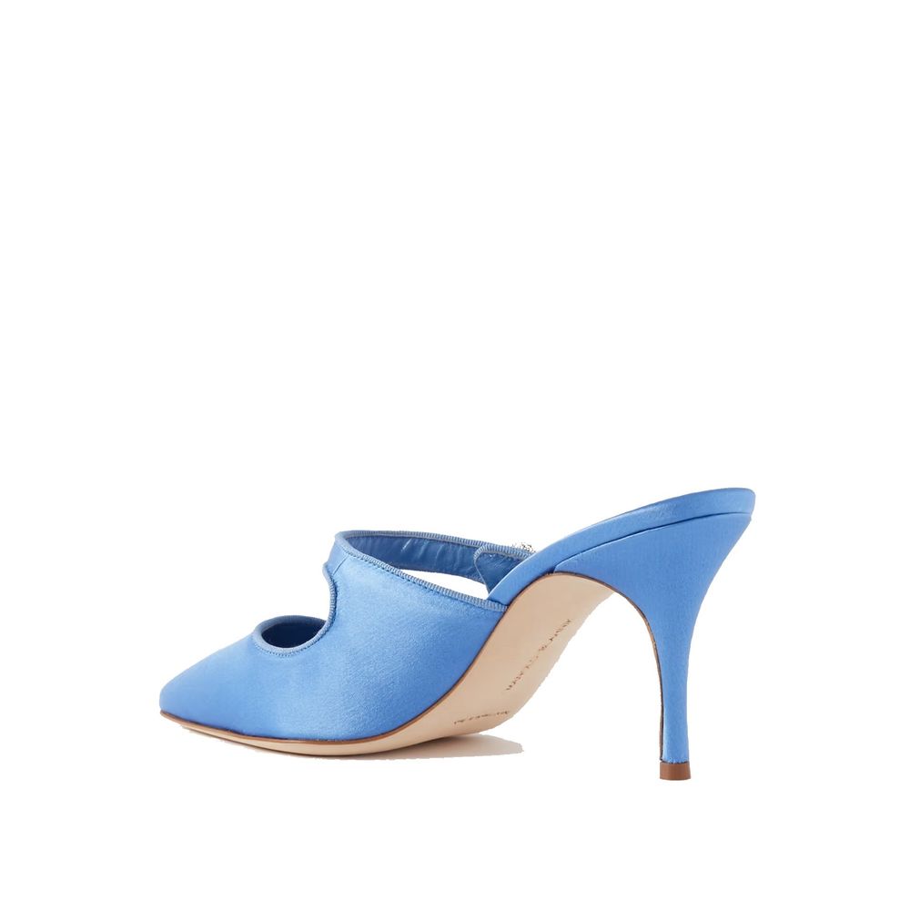 Manolo Blahnik Camparimu Jewel 070 Mules by Manolo Blahnik
