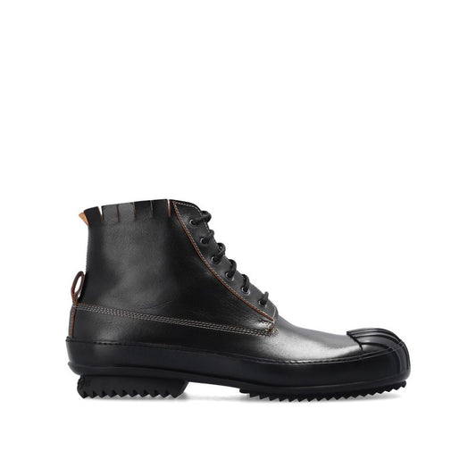 Maison Margiela Leather High-Top Sneakers by Maison Margiela