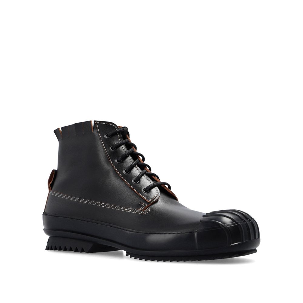 Maison Margiela Leather High-Top Sneakers by Maison Margiela