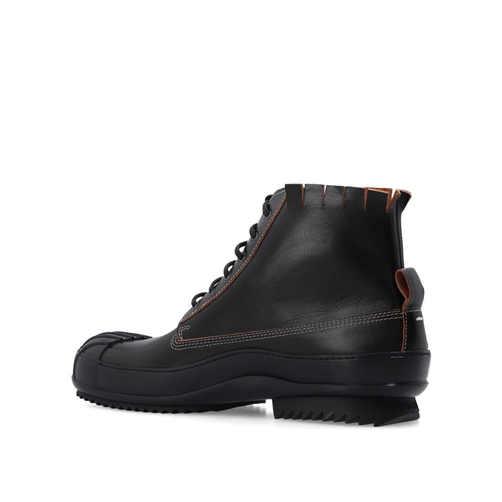 Maison Margiela Leather High-Top Sneakers by Maison Margiela