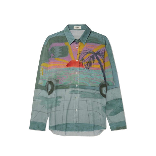 Chemise imprimée Céline