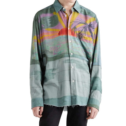 Chemise imprimée Céline