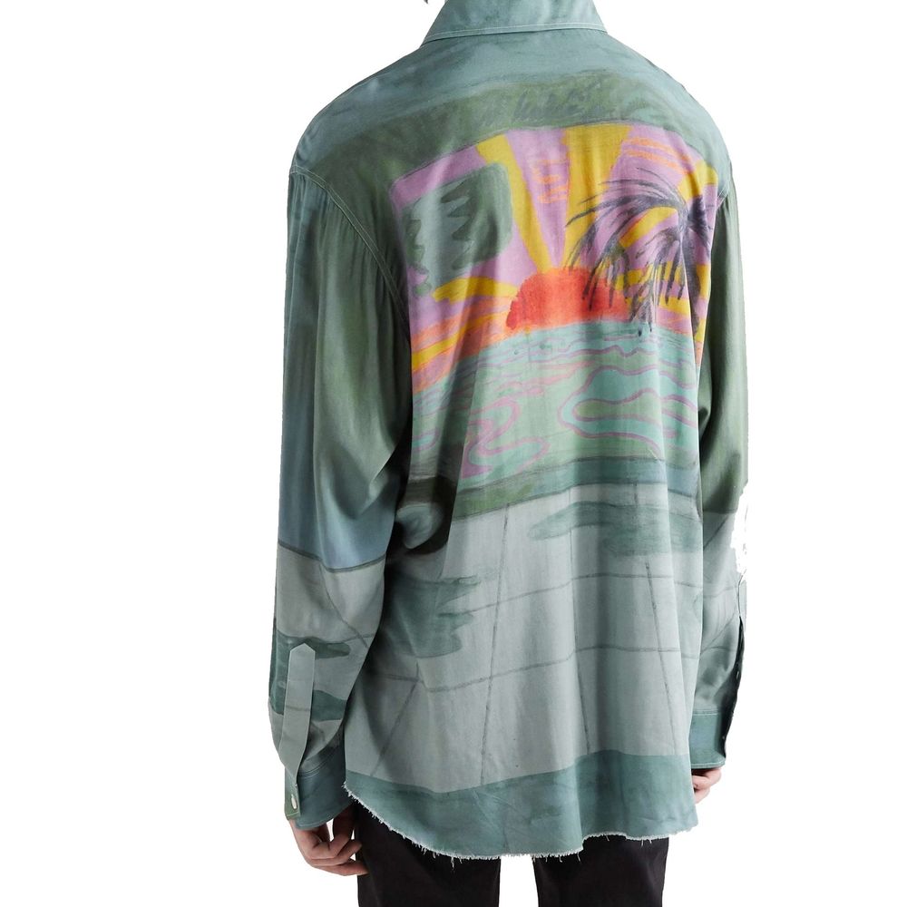 Chemise imprimée Céline