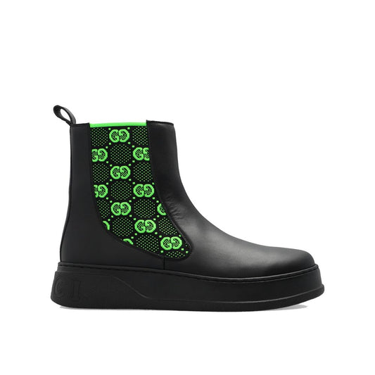 Bottes en cuir Gucci GG