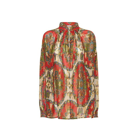Chemise imprimée en soie Etro