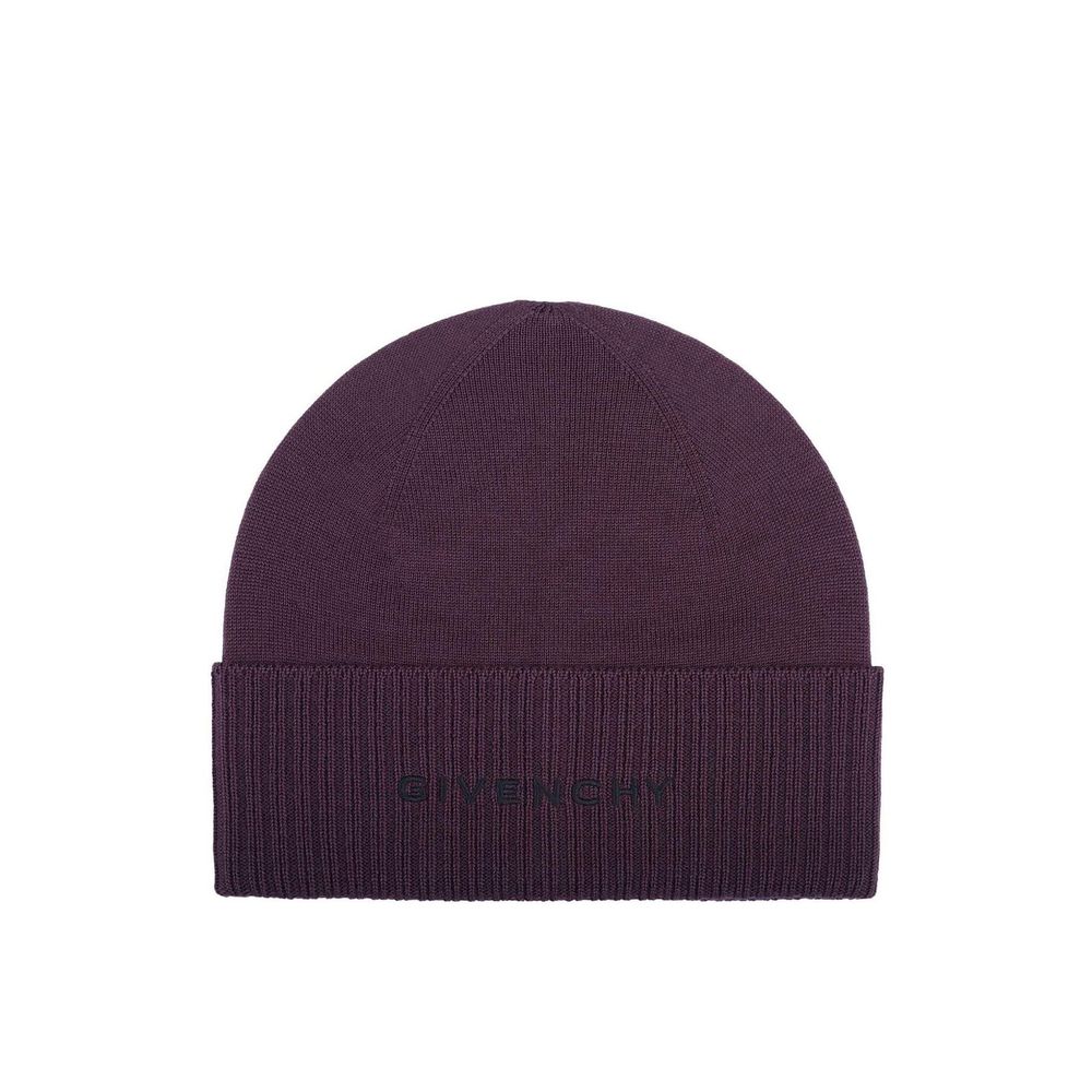 Chapeau en laine avec logo Givenchy
