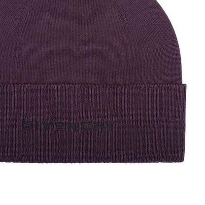 Chapeau en laine avec logo Givenchy