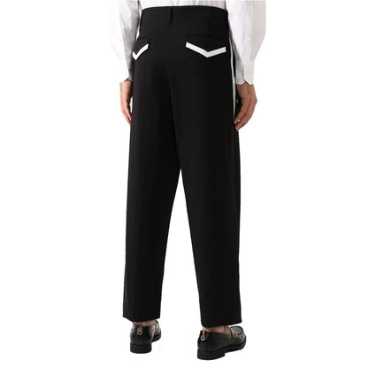 Dolce &amp; Gabbana Side Stripe Pleat Trousers