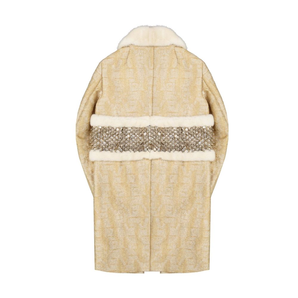 Dsquared² Crystal Embellished Coat by Dsquared²