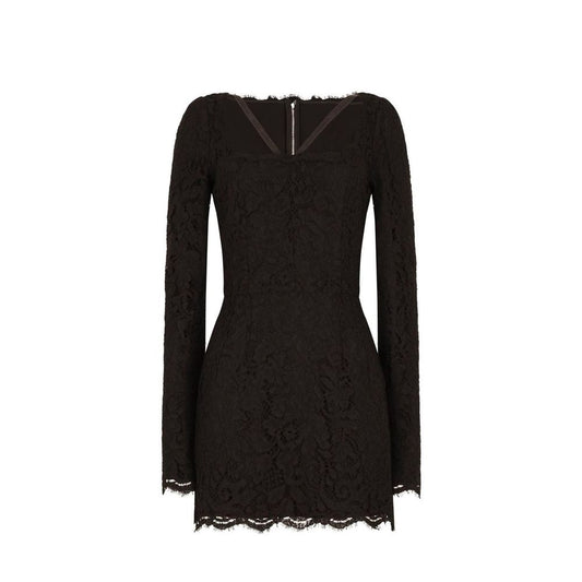 Mini-robe en dentelle Dolce &amp; Gabbana