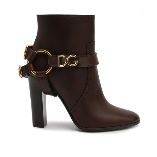 Bottines en cuir Dolce &amp; Gabbana