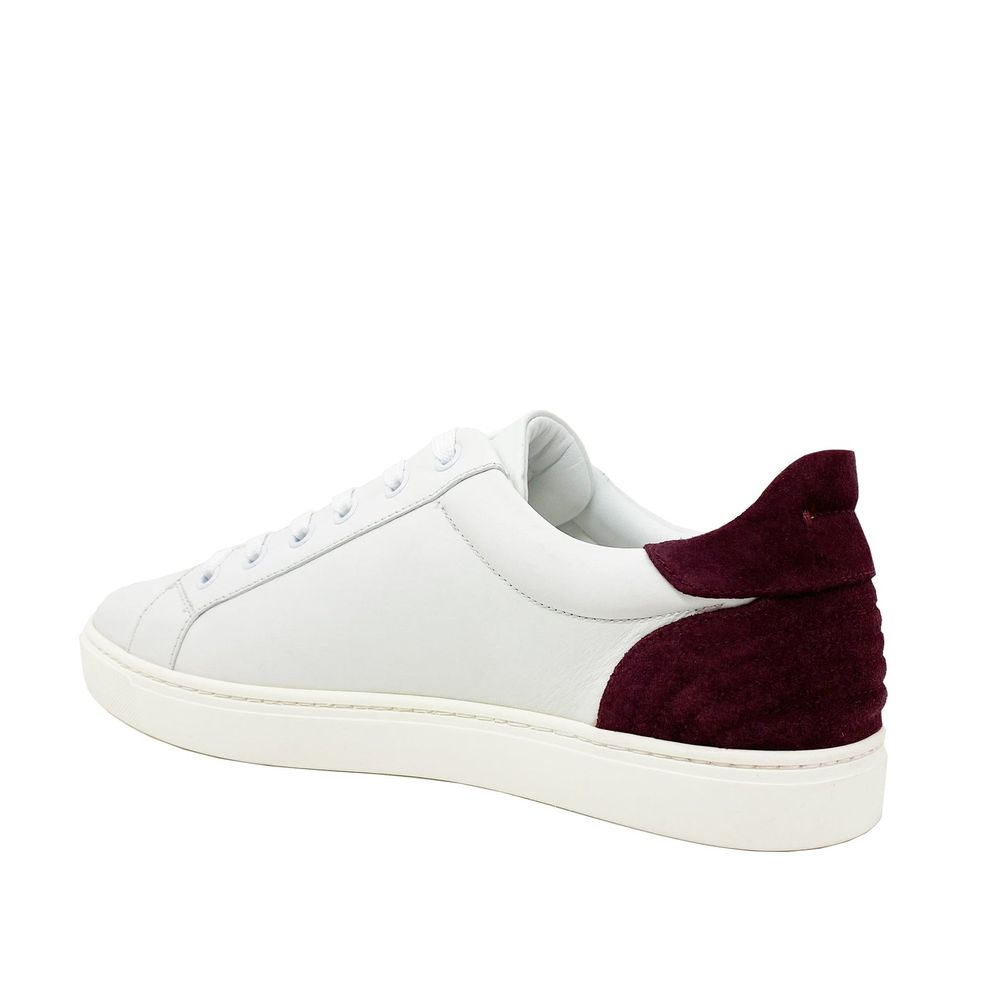 Dolce & Gabbana Logo Leather Sneakers by Dolce & Gabbana