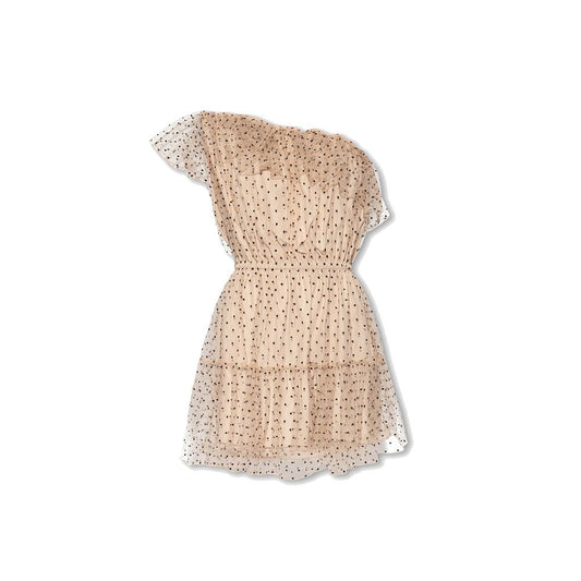 Robe en tulle à une épaule Gucci