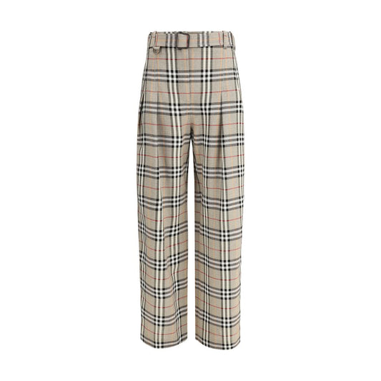 Pantalon à carreaux Burberry Archive