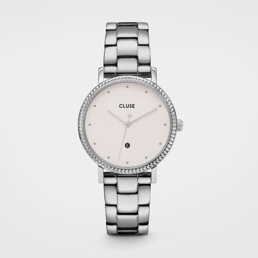 Montre Cluse en acier inoxydable argenté