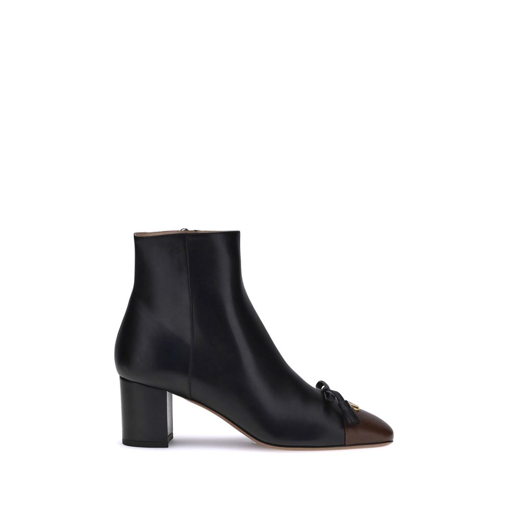 Valentino Garavani Valet Du Roi Geitenhuid Bootie Luxe