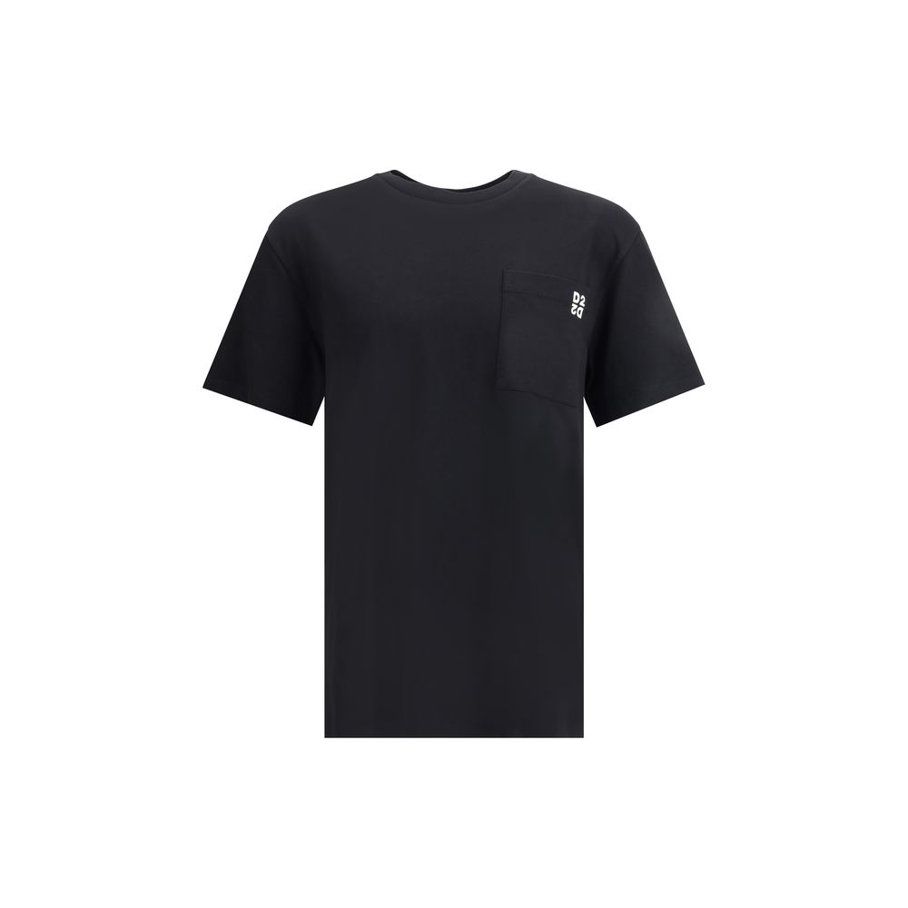Dsquared2 Twin Pack Cotton T Shirt Black Regular Fit