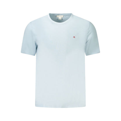 T-shirt homme en coton bleu Calvin Klein