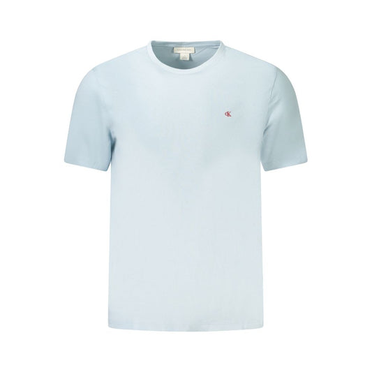 T-shirt homme en coton bleu Calvin Klein