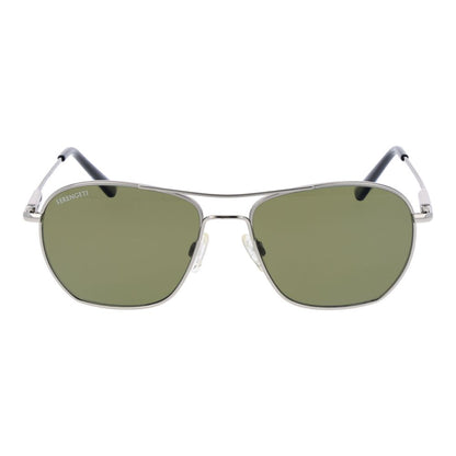 Lunettes de soleil unisexes argentées Serengeti