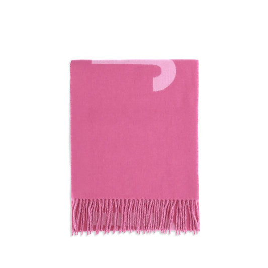 Écharpe en laine à franges Jacquemus