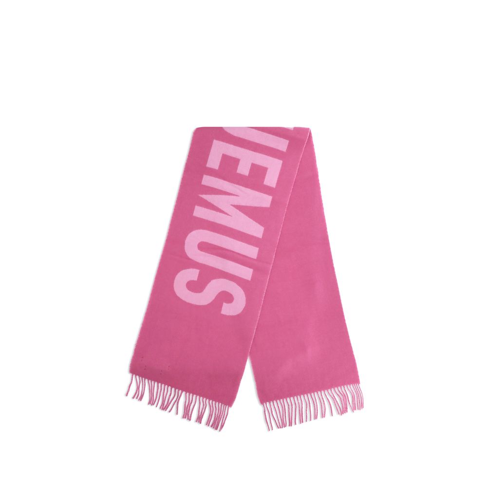 Écharpe en laine à franges Jacquemus