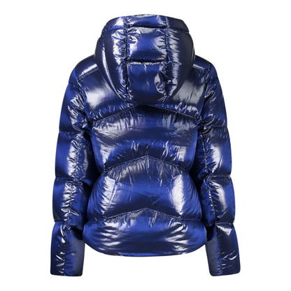 K-WAY Blue Polyamide Jackets & Coat by K-WAY