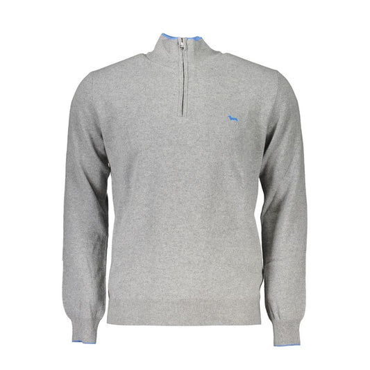 Harmont &amp; Blaine Gray Fabric Sweater