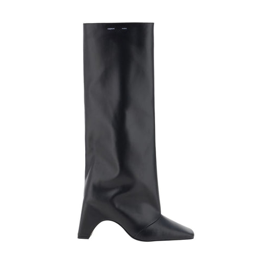 Coperni Bridge Leather High Boots Architectural - Knee High