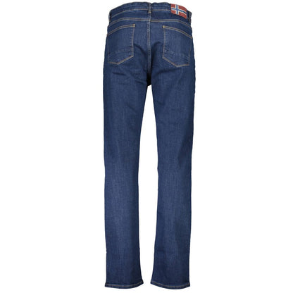 Napapijri Jean et pantalon en coton bleu