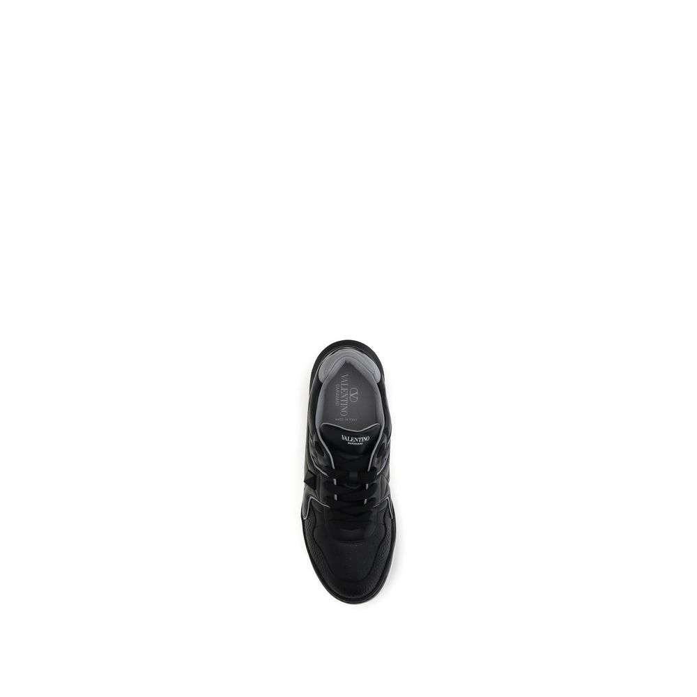 Valentino Garavani One Stud Sneaker Leer Luxe Laagtop