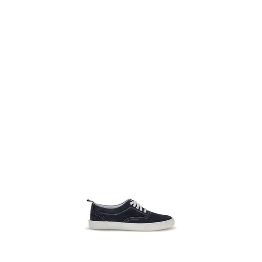 Thom Browne Leather Sneakers Signature Grosgrain Loops
