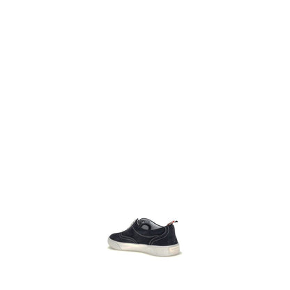 Thom Browne Leather Sneakers Signature Grosgrain Loops
