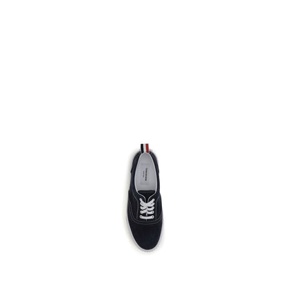 Thom Browne Leather Sneakers Signature Grosgrain Loops