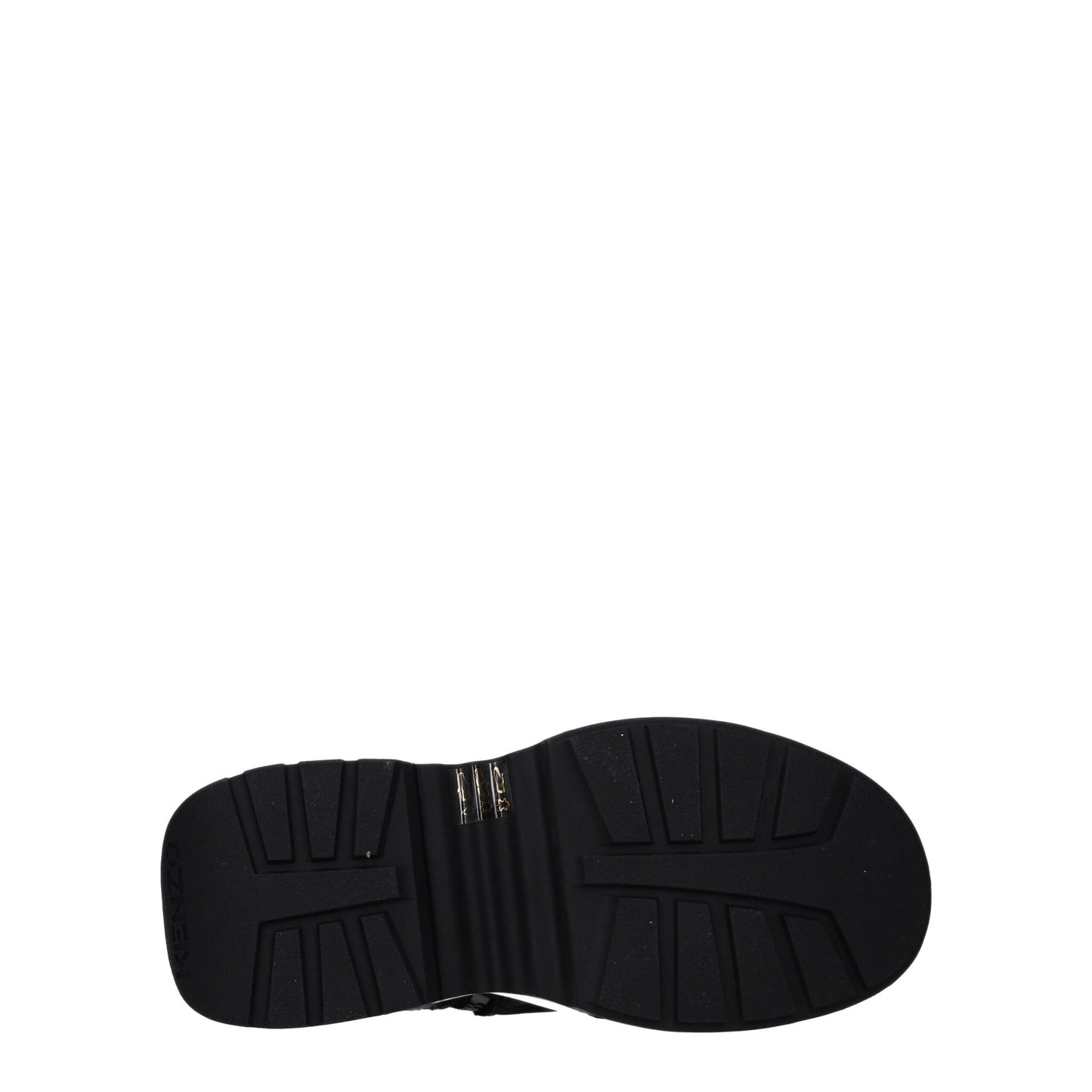 Kenzo Black Leather Ankle Boots by Kenzo
