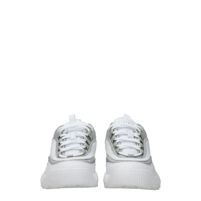 Guess White Polyethylene Chunky Sneakers by Guess
