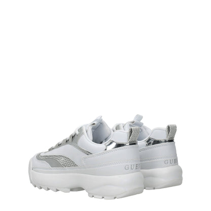 Guess White Polyethylene Chunky Sneakers by Guess