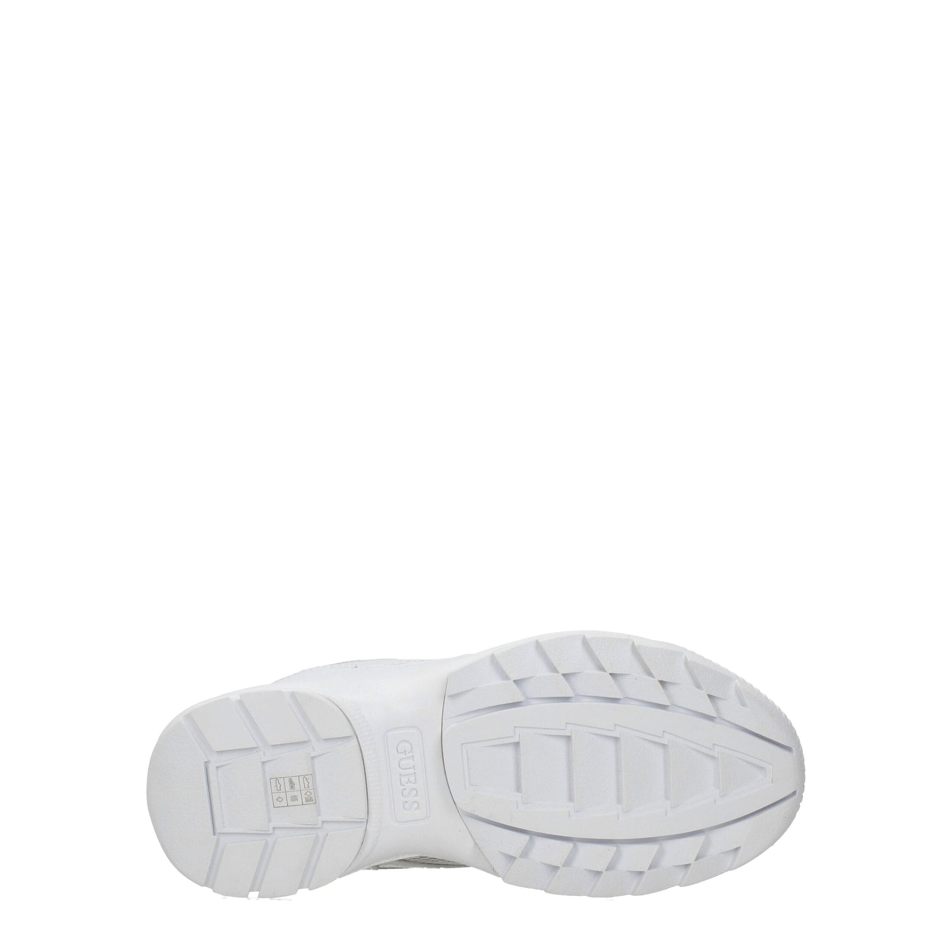 Guess White Polyethylene Chunky Sneakers by Guess