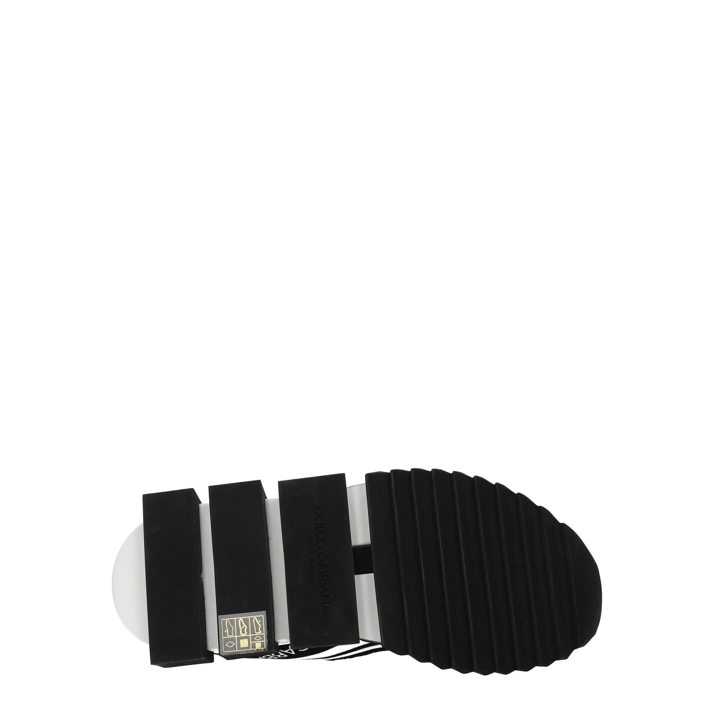 Dolce & Gabbana White Fabric Chunky Sneakers by Dolce & Gabbana