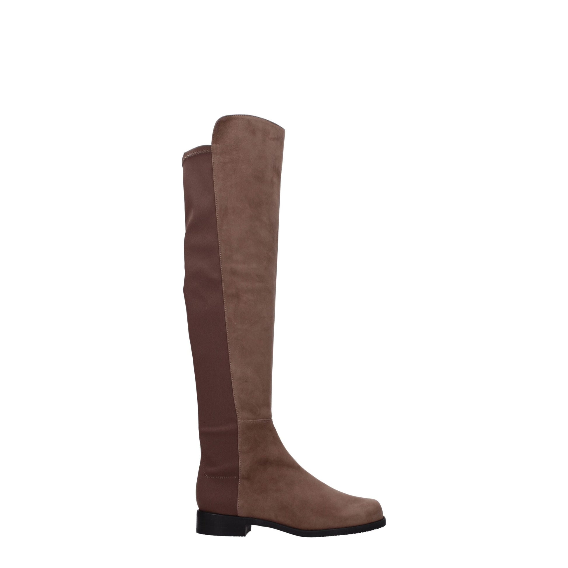 Stuart Weitzman Brown Leather Over The Knee by Stuart Weitzman
