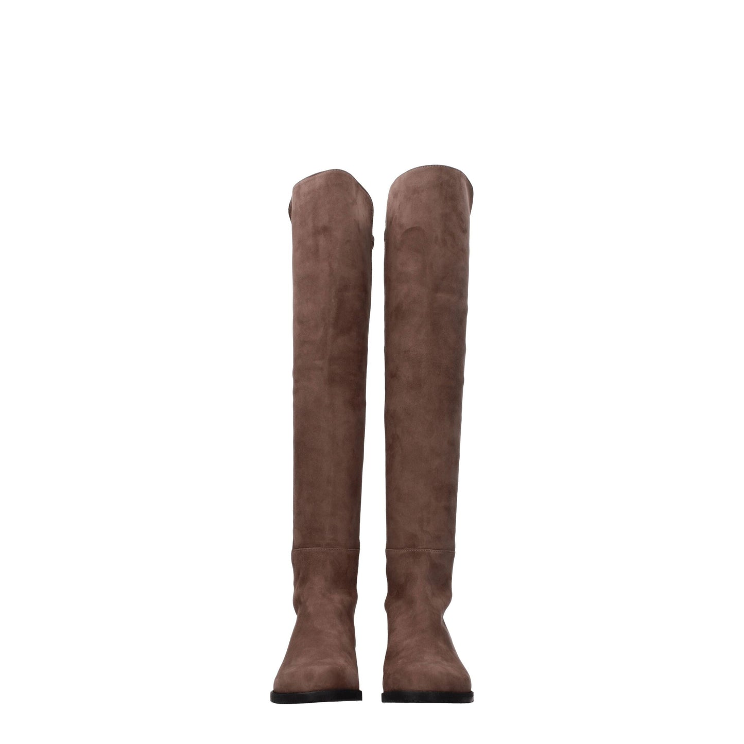 Stuart Weitzman Brown Leather Over The Knee by Stuart Weitzman