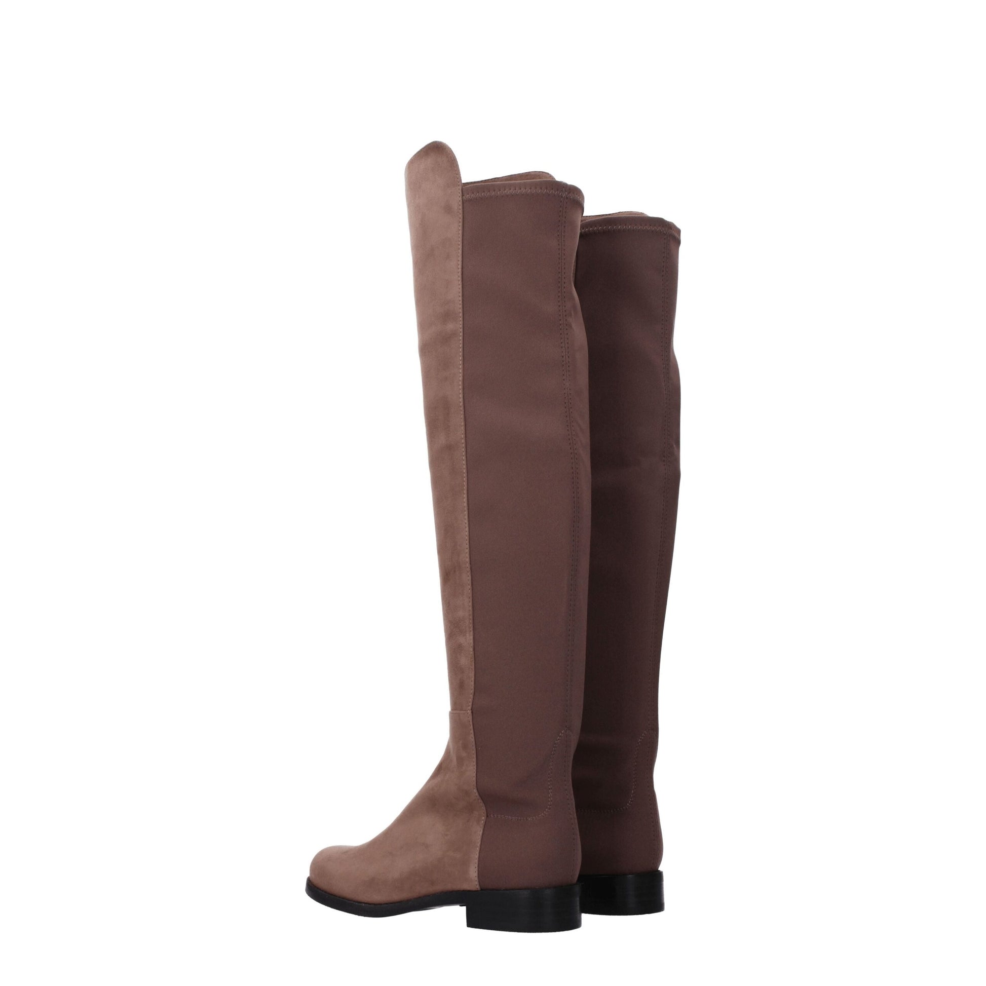 Stuart Weitzman Brown Leather Over The Knee by Stuart Weitzman