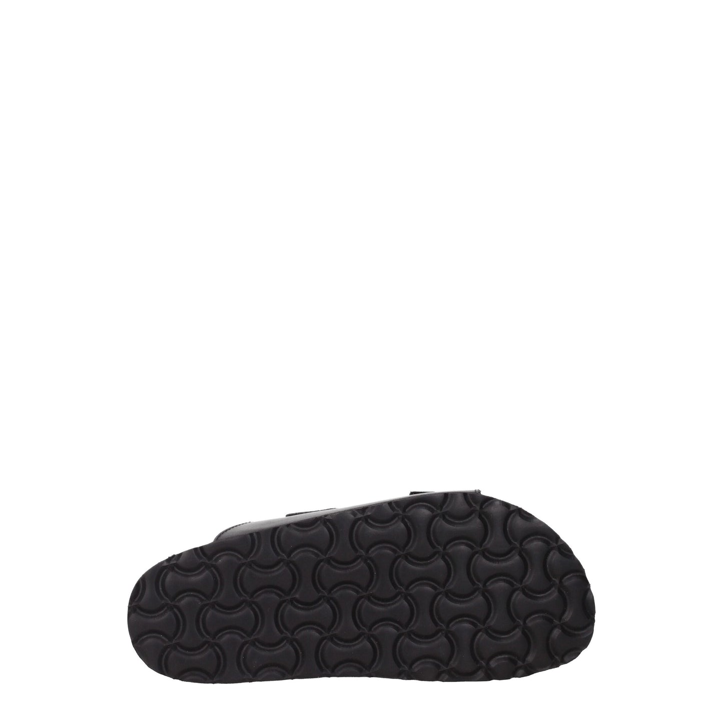 Palm Angels Black Leather Slippers Sandals by Palm Angels
