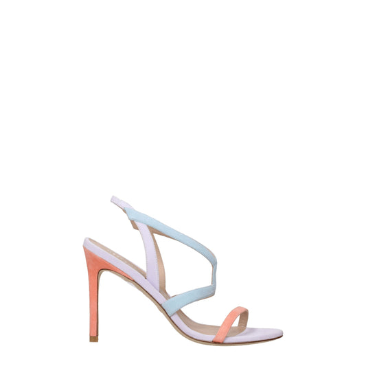 Stuart Weitzman Multicolor Leather Stiletto Heels Sandals - from Stuart Weitzman