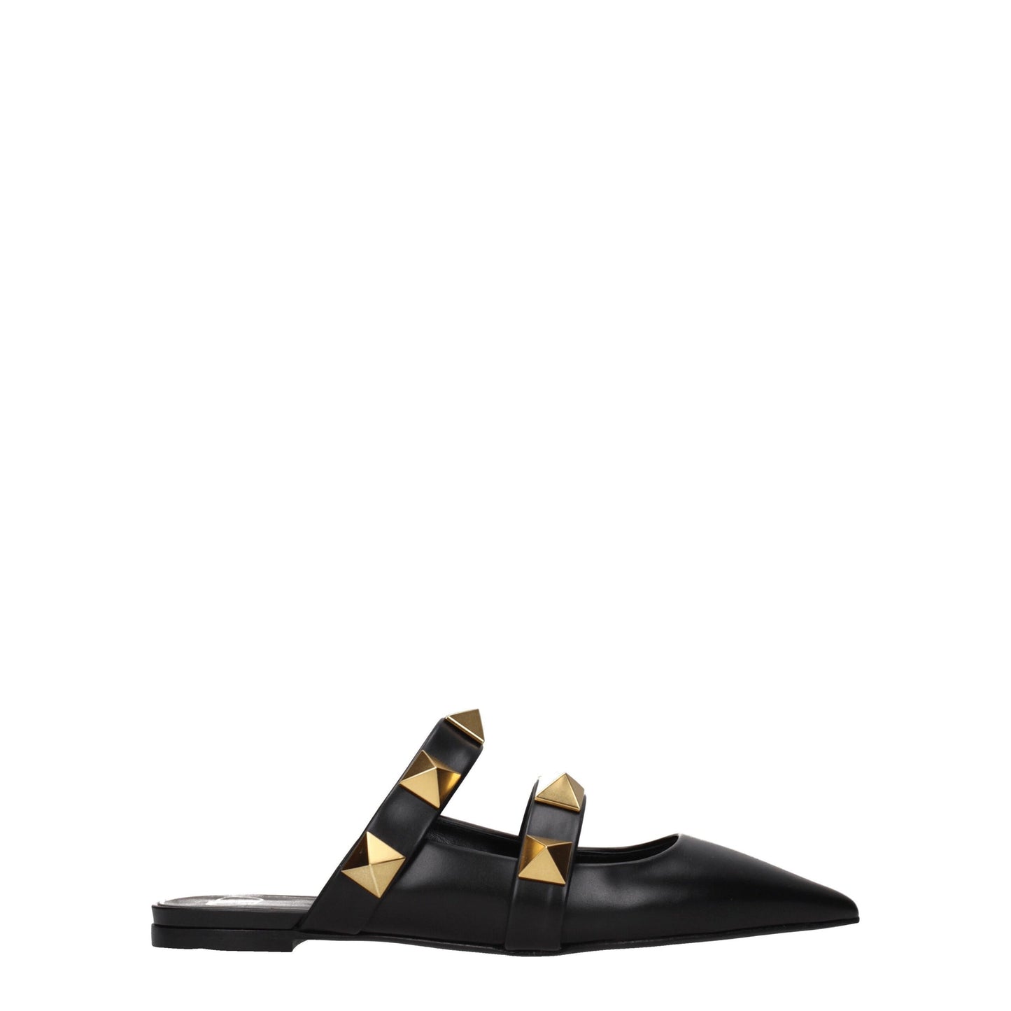 Valentino Garavani Black Leather Mules - from Valentino Garavani