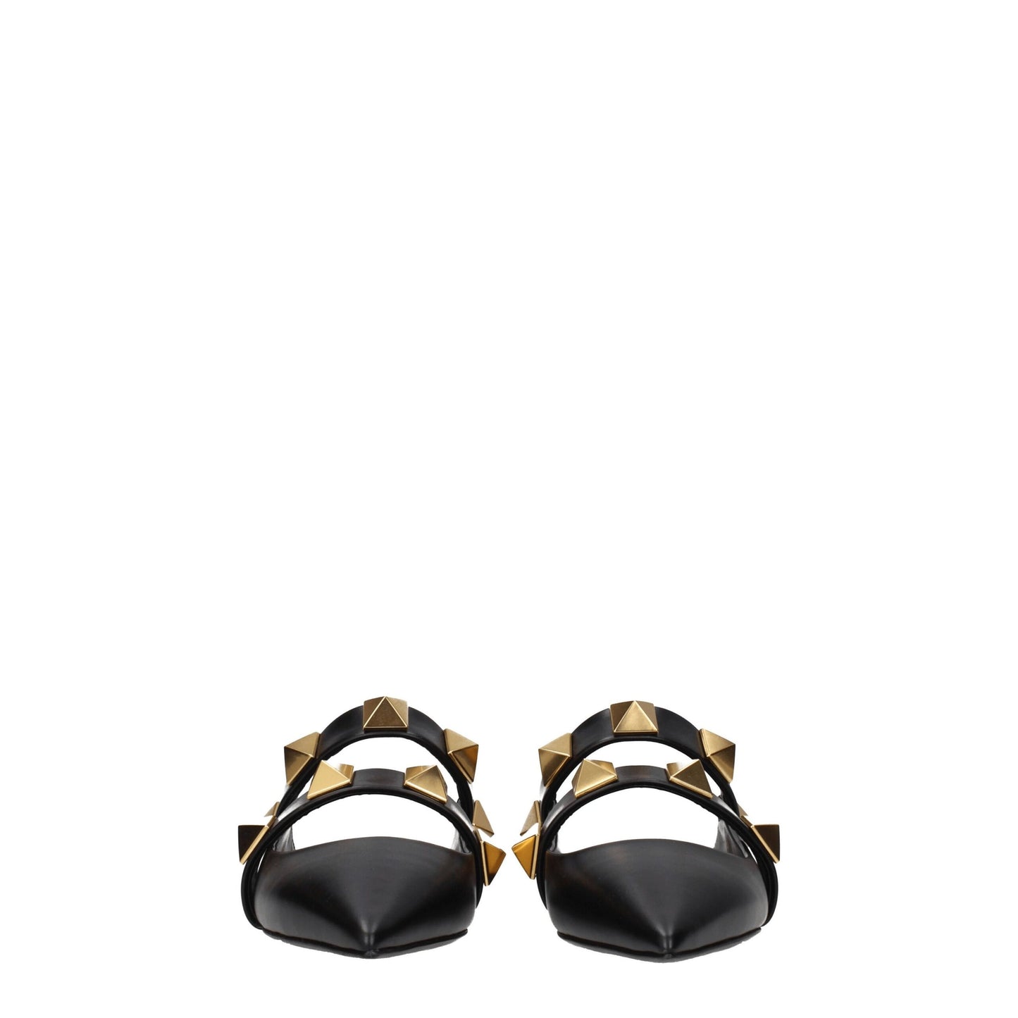 Valentino Garavani Black Leather Mules - from Valentino Garavani