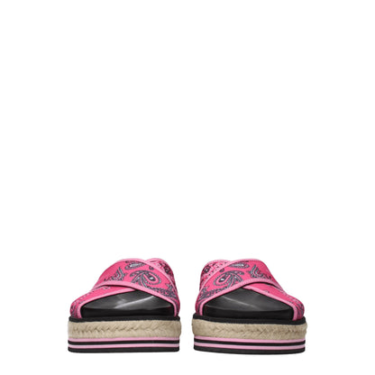 Kenzo Pink Fabric Slippers Sandals - from Kenzo